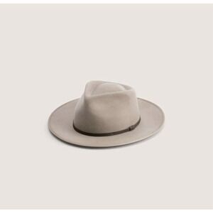 Will & Bear Calloway Fawn Felt Fedora Hat NEW Size LARGE
